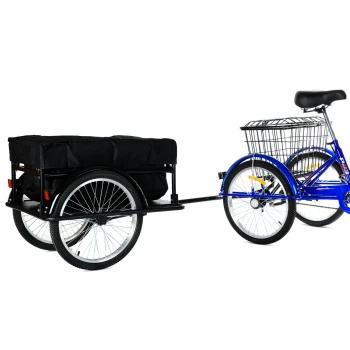 Прицеп для трехколесного велосипеда для взрослых